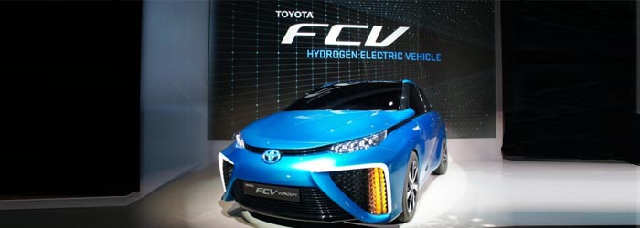 Toytoa FCV Hydrogen Electric Vehicles