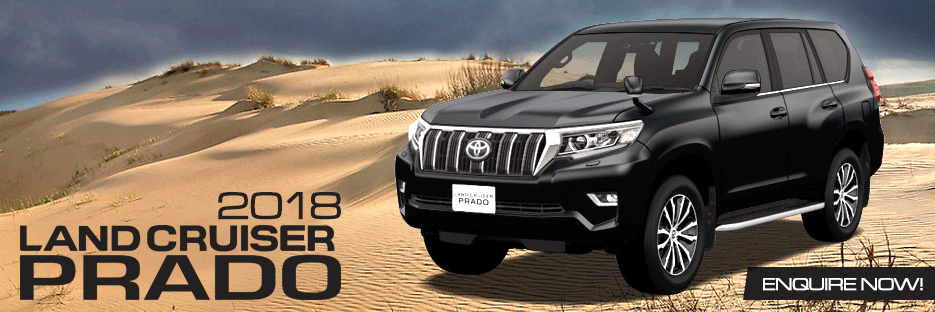 Japanese Toyota Land Cruiser Prado 2018