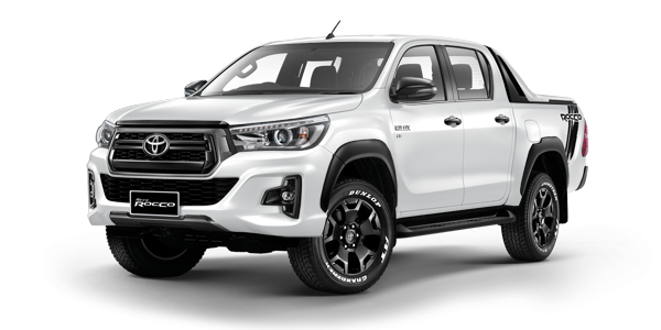 Hilux Revo Rocco Pearl white