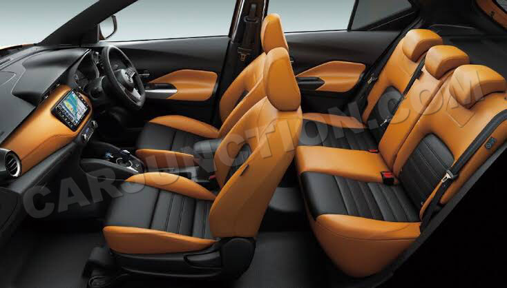 Nissan-Kicks-e-POWER-2022-orange-colour-interior