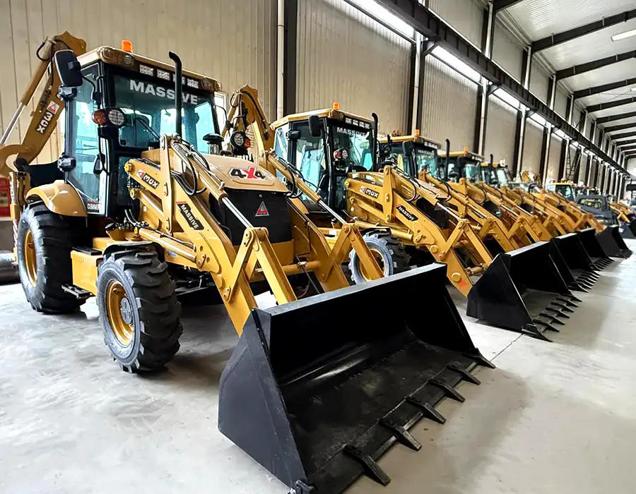 Massive 3CX Backhoe Loader